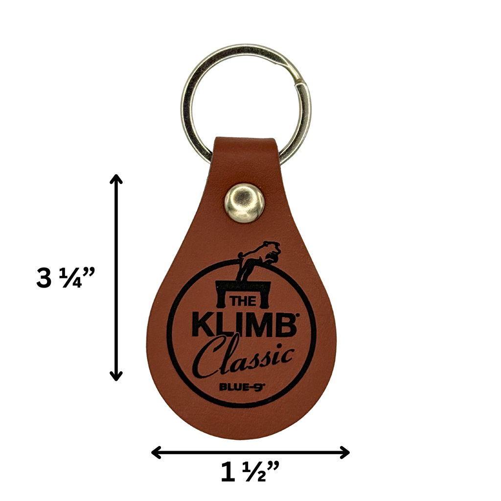 KLIMB Classic Keychain with Custom Dog Portrait